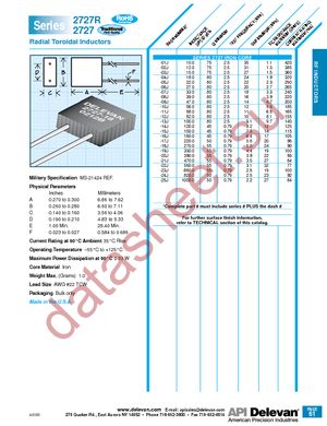 2727-11G datasheet  